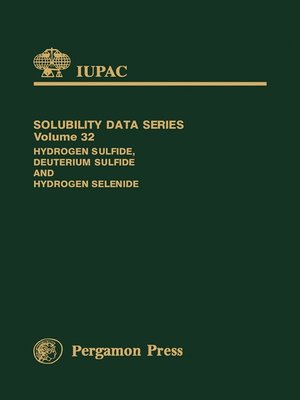 cover image of Hydrogen Sulfide, Deuterium Sulfide & Hydrogen Selenide